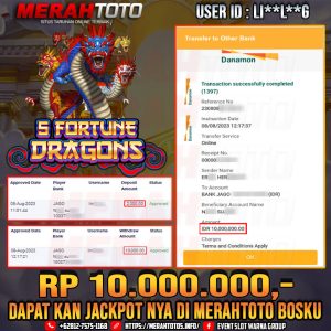 bukti-jp-slot-member-merahtoto-08-agustus-2023-5-fortune-dragon-vpower