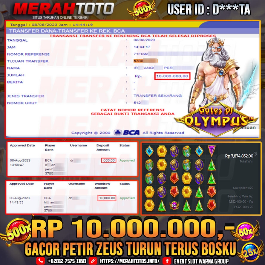 bukti-jp-slot-member-merahtoto-08-agustus-2023-gates-of-olympus