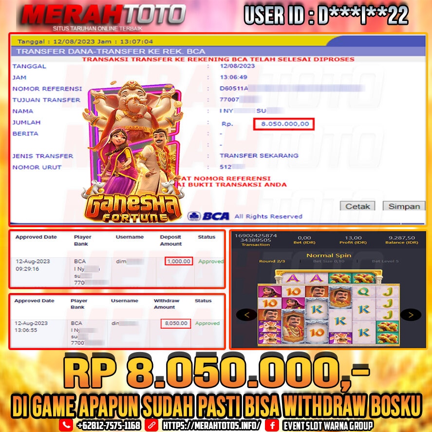 bukti-jp-slot-member-merahtoto-12-agustus-2023-ganesha-fortune-pg-slots