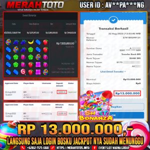 bukti-jp-slot-member-merahtoto-22-agustus-2023-sweet-bonanza-pragmatic-play