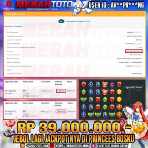 bukti-jp-slot-member-merahtoto-26-agustus-2023-starlight-princees-pragmatic-play-3