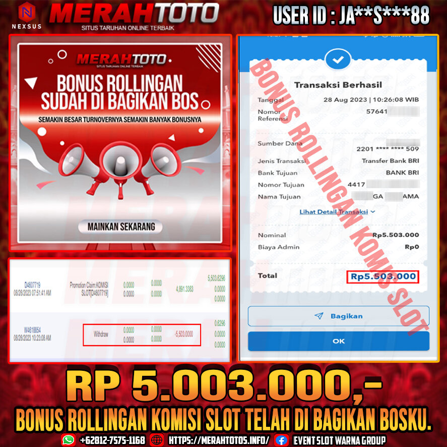 bukti-jp-slot-member-merahtoto-28-agustus-2023-bonus-rollingan-pragmatic-play