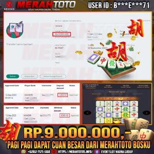 bukti-jp-slot-member-merahtoto-12-september-2023-mahjong-ways-pg-slot