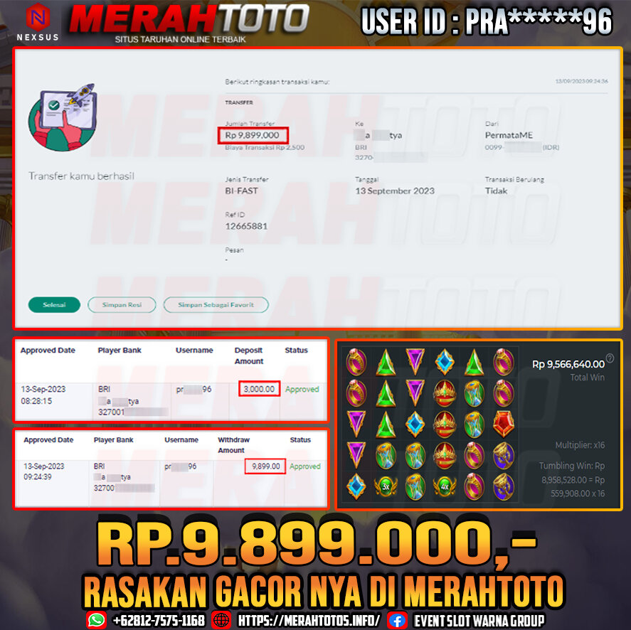 bukti-jp-slot-member-merahtoto-13-september-2023-gates-of-olympus-pragmatic-play-2