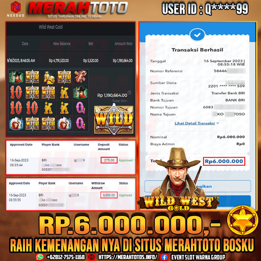 bukti-jp-slot-member-merahtoto-16-september-2023-wild-west-gold-pragmatic-play