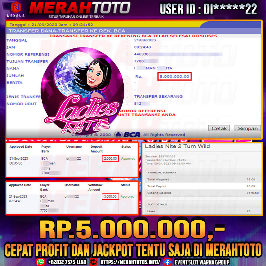 bukti-jp-slot-member-merahtoto-21-september-2023-ladies-nite-2-turn-wild-microgaming