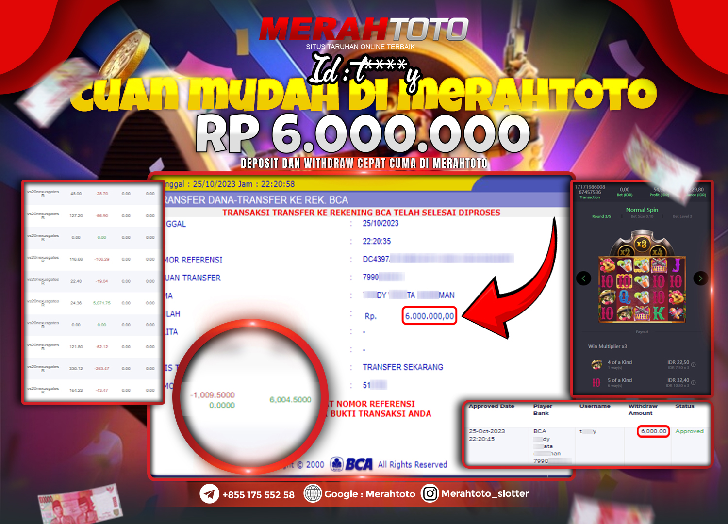 bukti-jp-slot-member-merahtoto-25-oktober-2023-wild-bandito-pg-slots