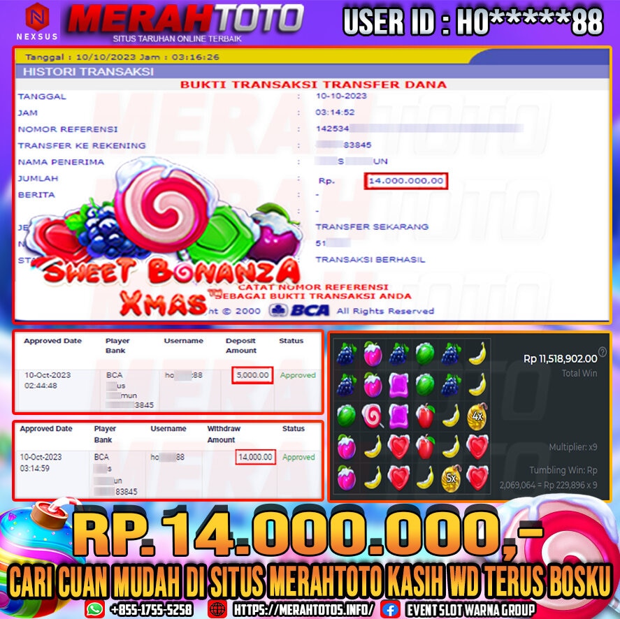 bukti-jp-slot-member-merahtoto-10-oktober-2023-sweet-bonanza-pragmatic-play