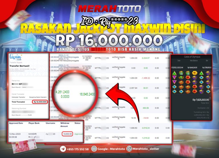 bukti-jp-slot-member-merahtoto-12-november-2023-gates-of-olympus-pragmatic-play-2