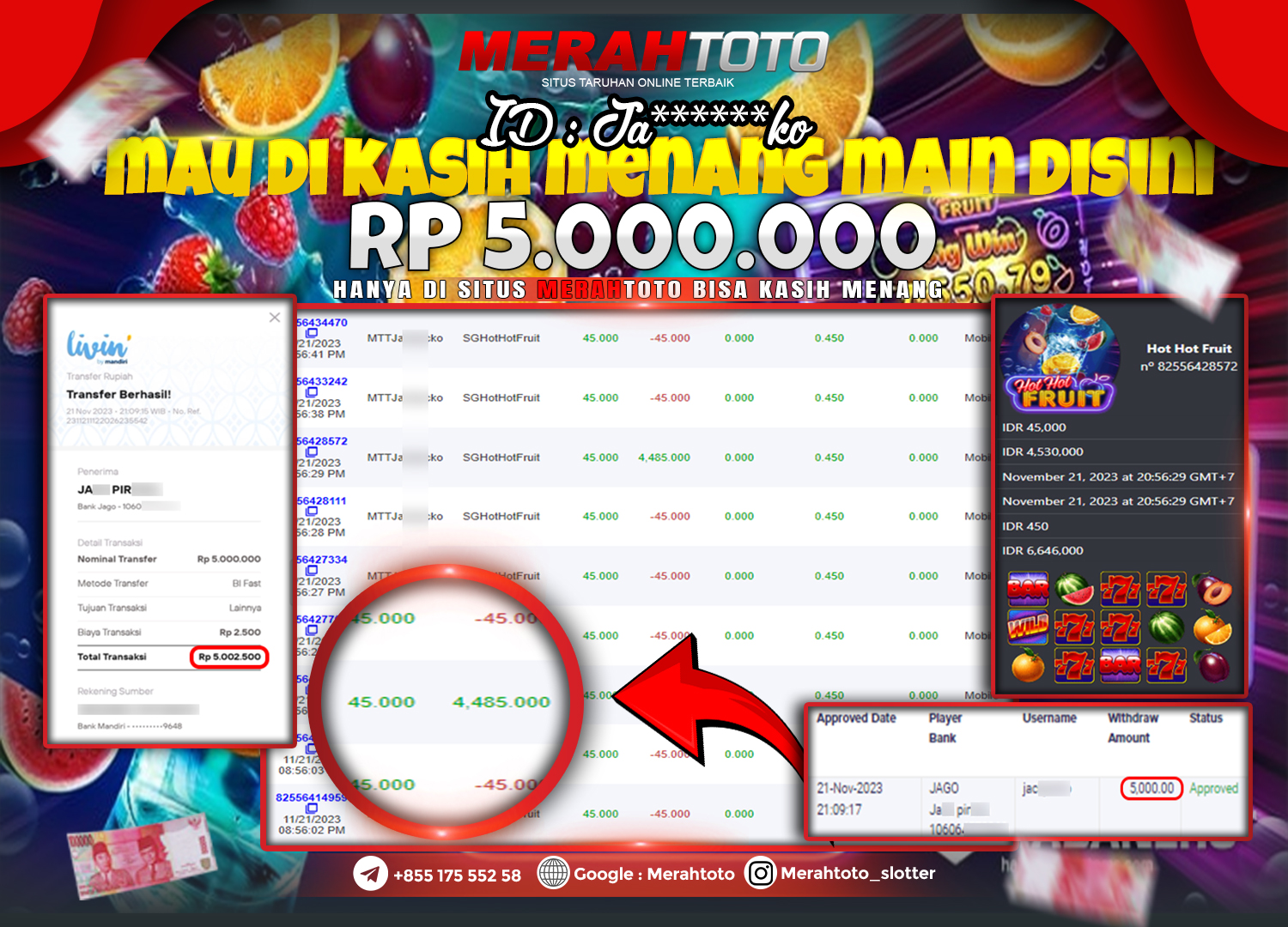 bukti-jp-slot-member-merahtoto-21-november-2023-hot-hot-fruit-habanero