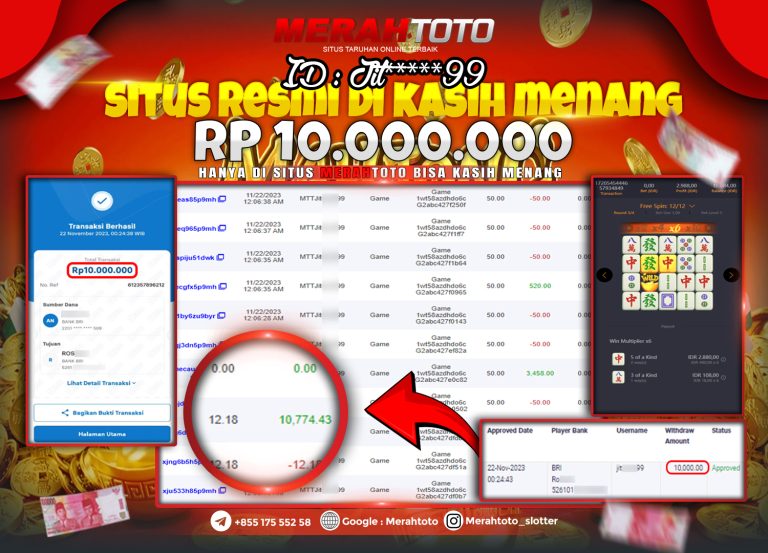 bukti-jp-slot-member-merahtoto-22-november-2023-mahjong-ways-pg-slots