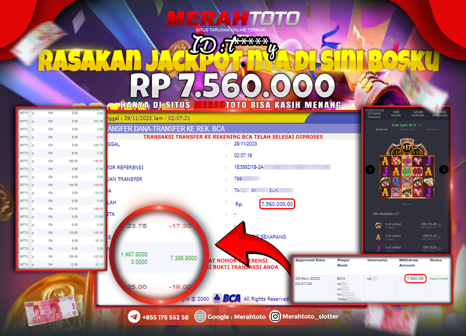 bukti-jp-slot-member-merahtoto-29-november-2023-wild-bandito-pg-slots