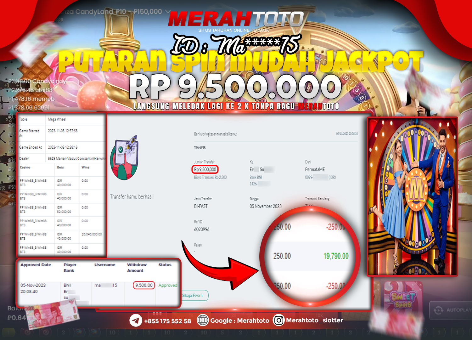 bukti-jp-slot-member-merahtoto-05-november-2023-mega-wild-pp-live-casino-2