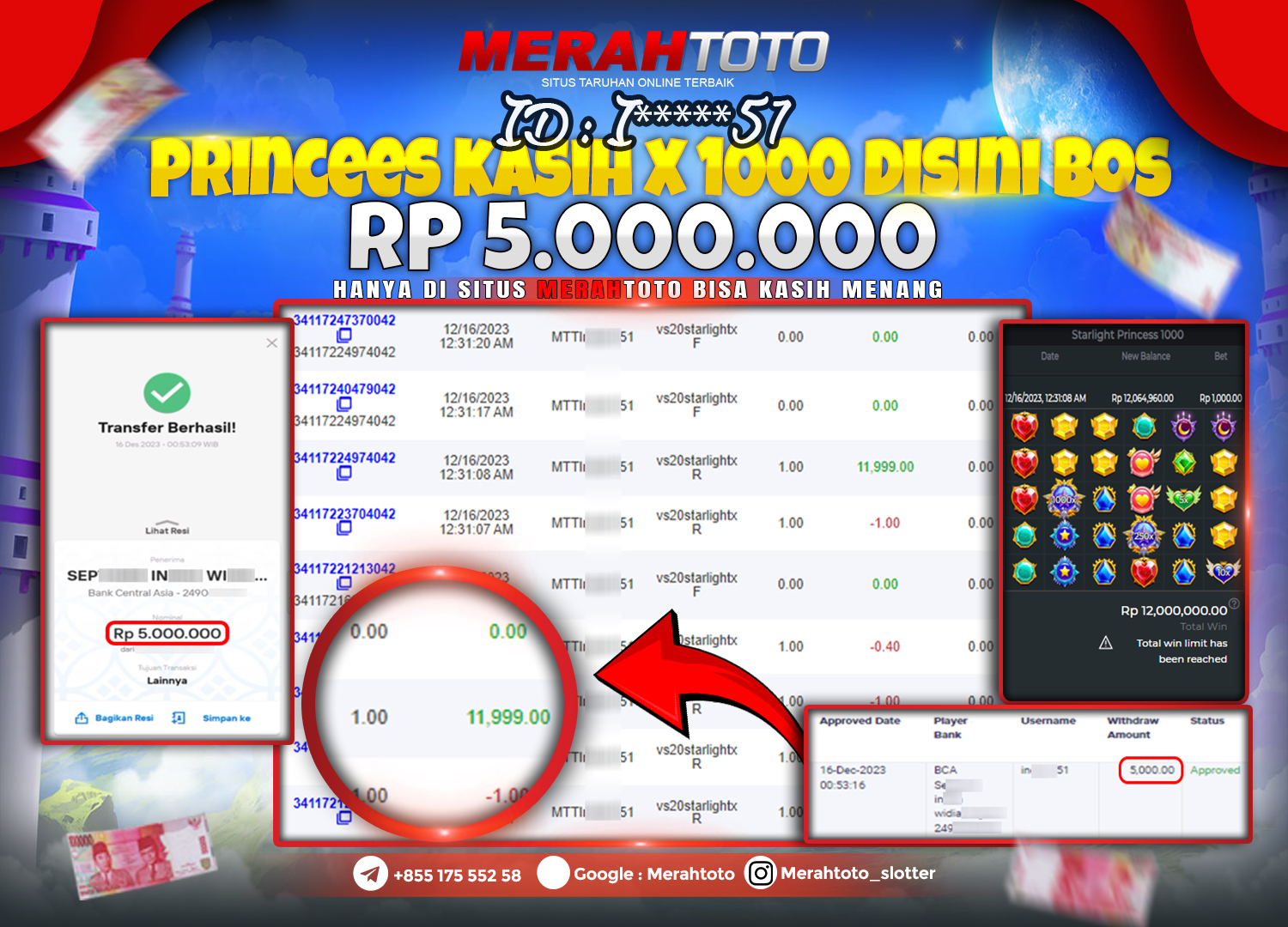 bukti-jp-slot-member-merahtoto-16-december-2023-starligh-princess-1000-pragmatic-play