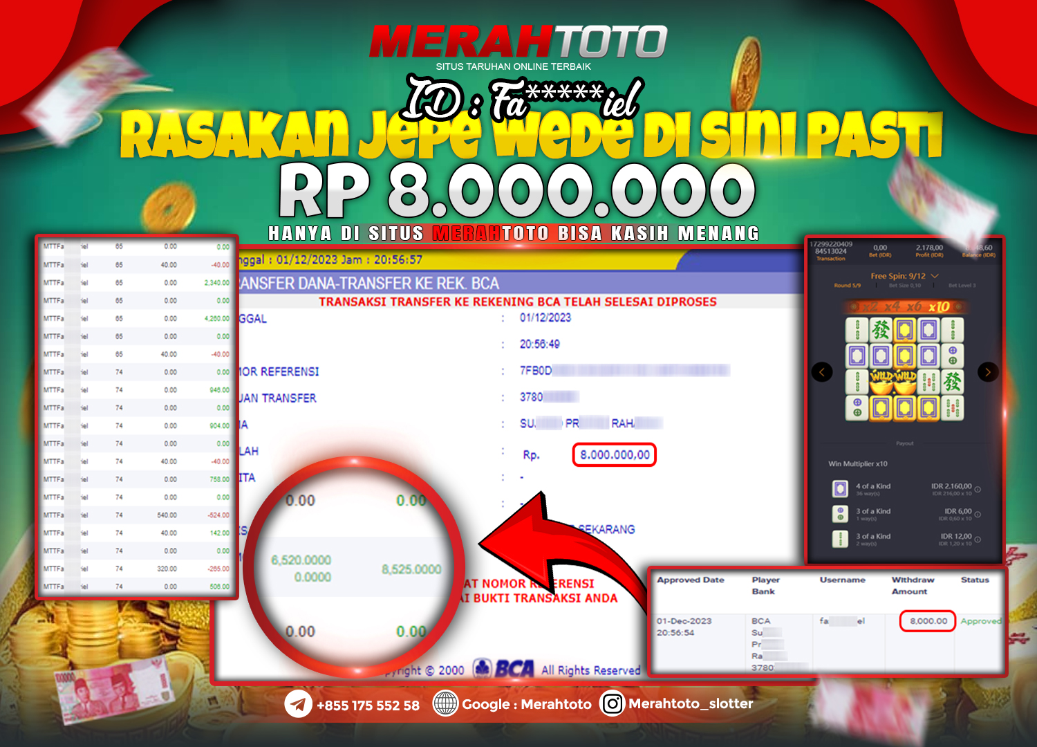 bukti-jp-slot-member-merahtoto-01-december-2023-mahjong-ways-2-pg-slots