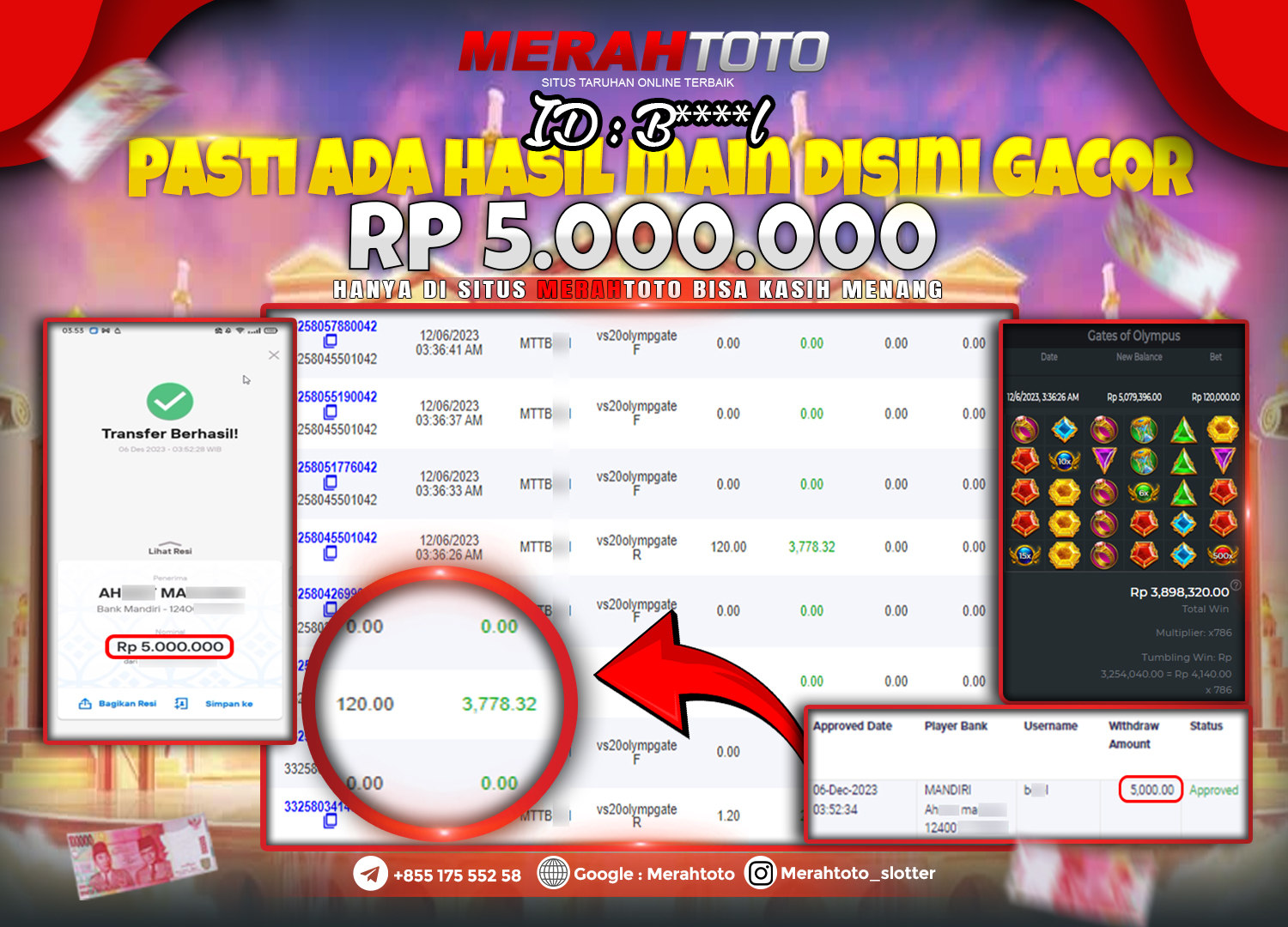 bukti-jp-slot-member-merahtoto-06-december-2023-gates-of-olympus-pragmatic-play