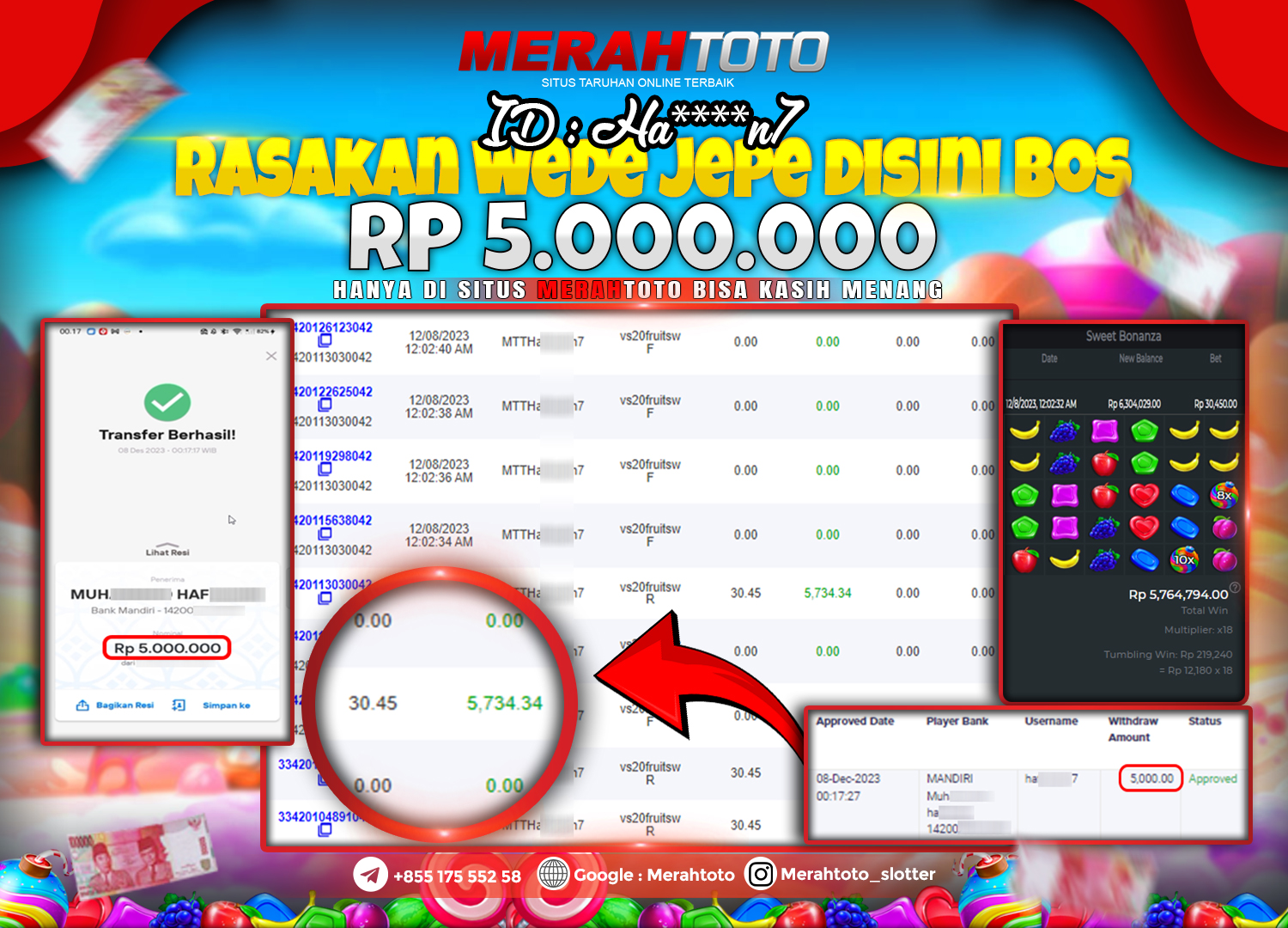 bukti-jp-slot-member-merahtoto-08-december-2023-sweet-bonanza-pragmatic-play