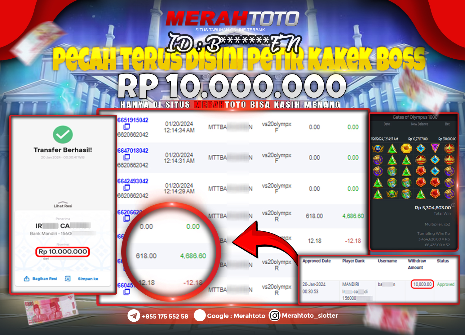 bukti-jp-slot-member-merahtoto-20-januari-2024-gates-of-olympus-1000-pragmatic-play