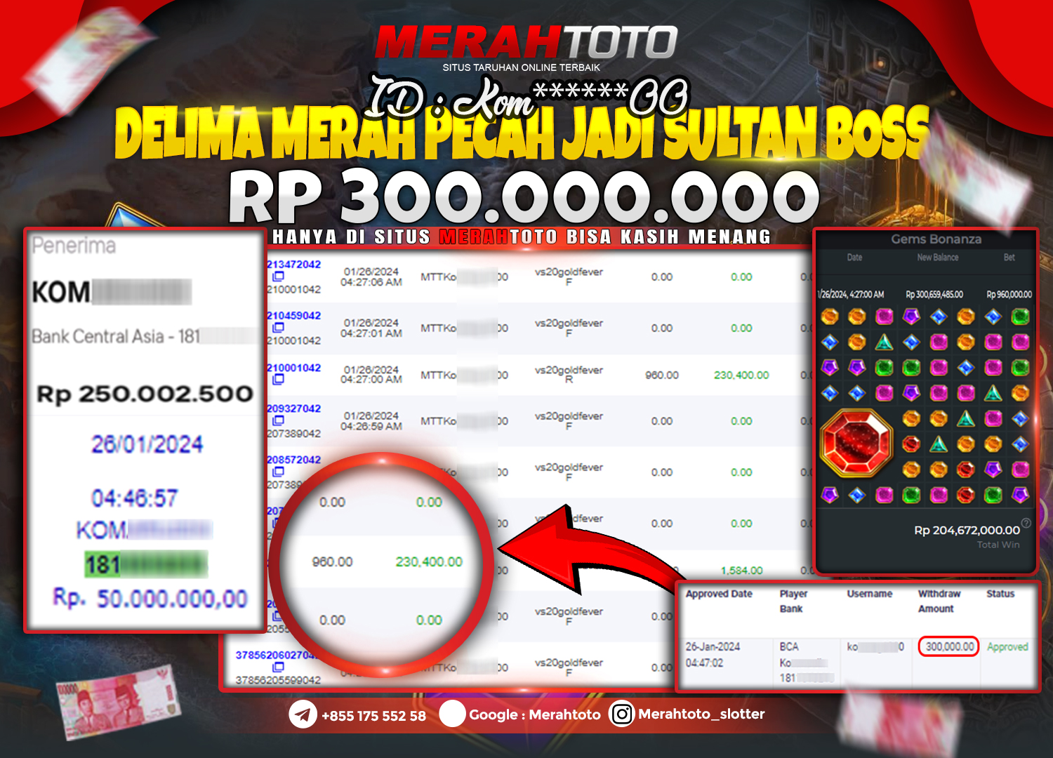 bukti-jp-slot-member-merahtoto-26-januari-2024-gems-bonanza-pragmatic-play