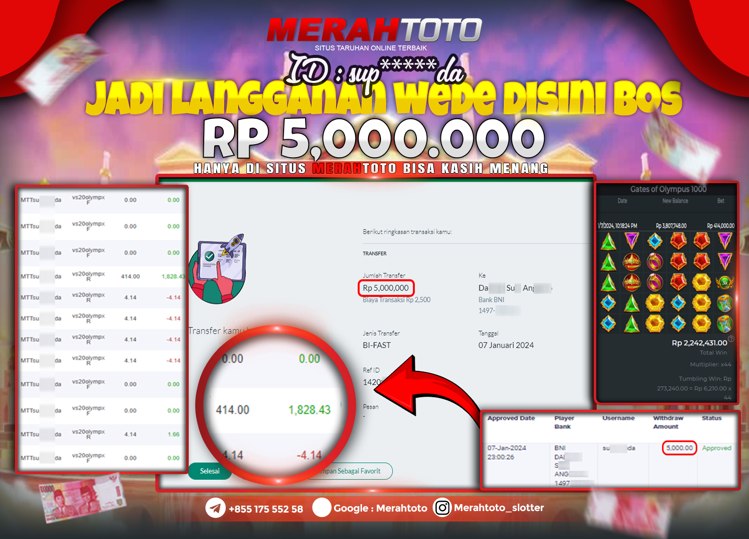 bukti-jp-slot-member-merahtoto-07-januari-2024-gates-of-olympus-pragmatic-play-3