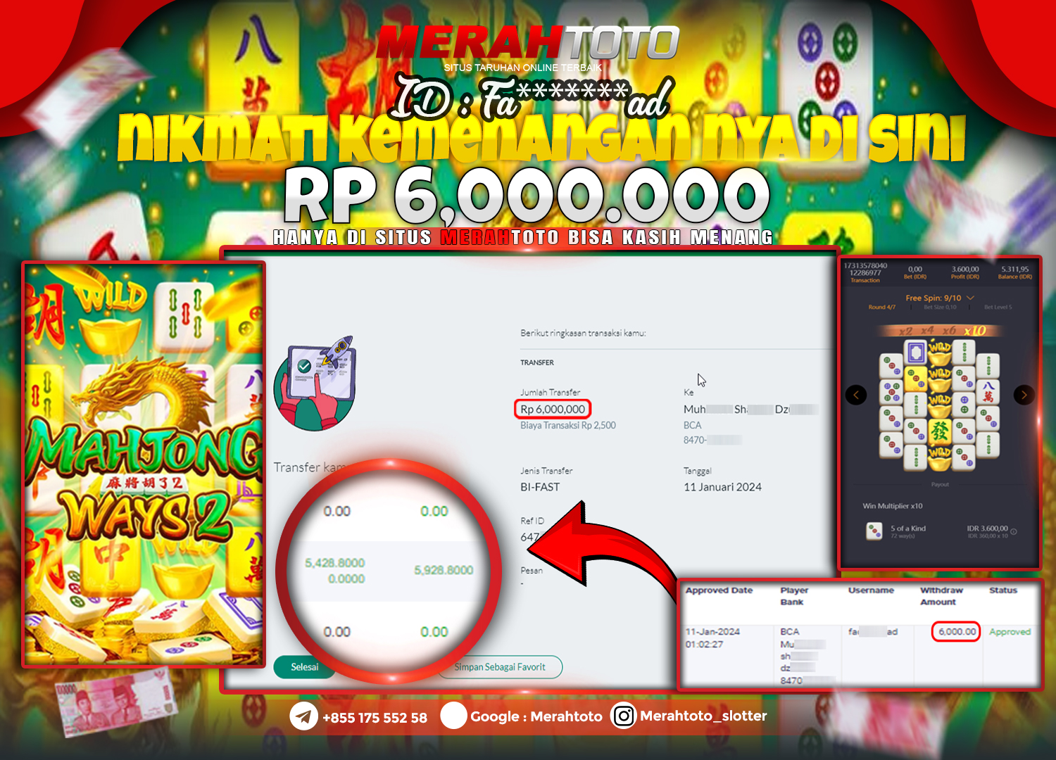 bukti-jp-slot-member-merahtoto-11-januari-2024-mahjong-ways-2-pg-slots-2