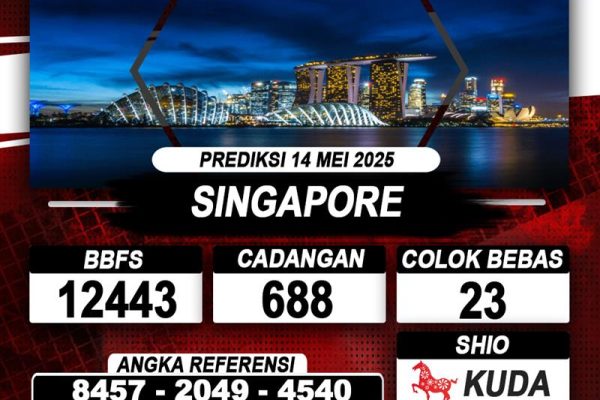 Prediksi SINGAPORE 14MEI 2025