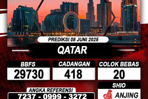 Prediksi QATAR 08 Juni 2025