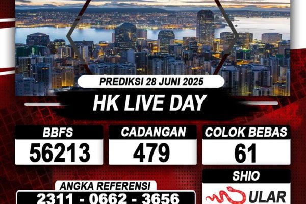 Prediksi HK LIVE DAY – 28 Juni 2025