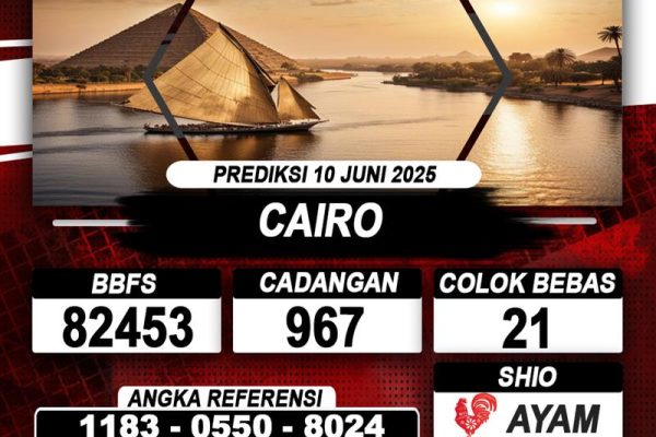 Prediksi CAIRO 10 Juni 2025